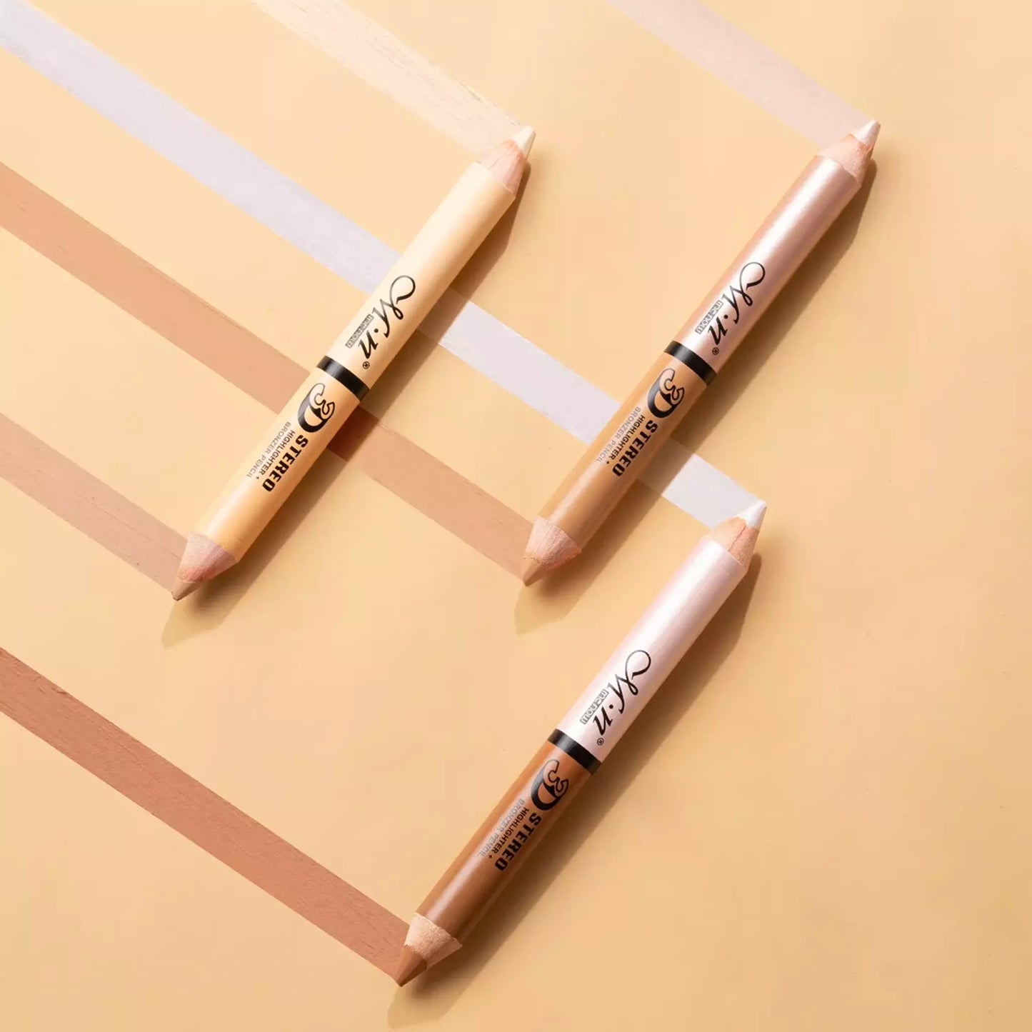 Brow Ink Eyebrow Shimmer Highlighter & Matte Concealer Pencil