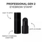 Brow Ink Black Eyebrow Stamp & Stencil Kit